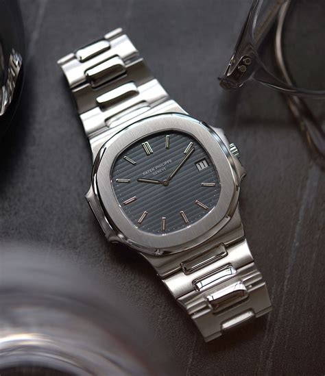 vintage patek philippe nautilus|patek philippe nautilus full diamond.